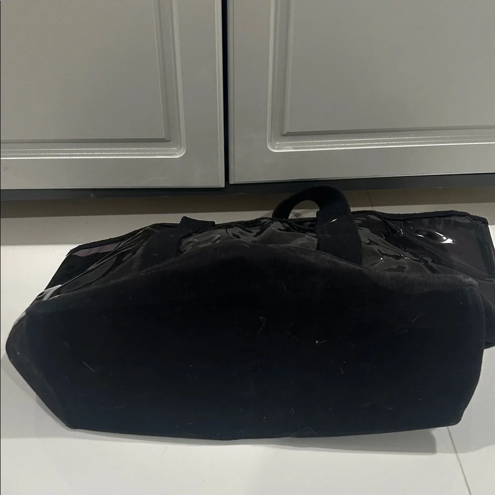 Coach Glossy Black Tote Bag - Picture 4 of 6